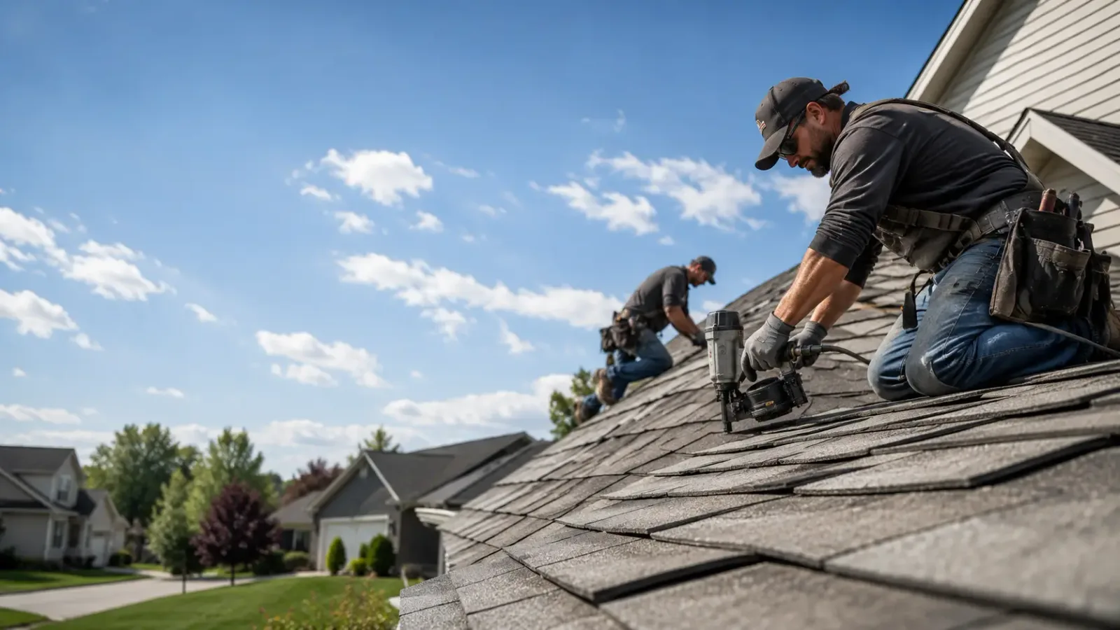 Storm Damage Roof Repair in Rochert, MN near me